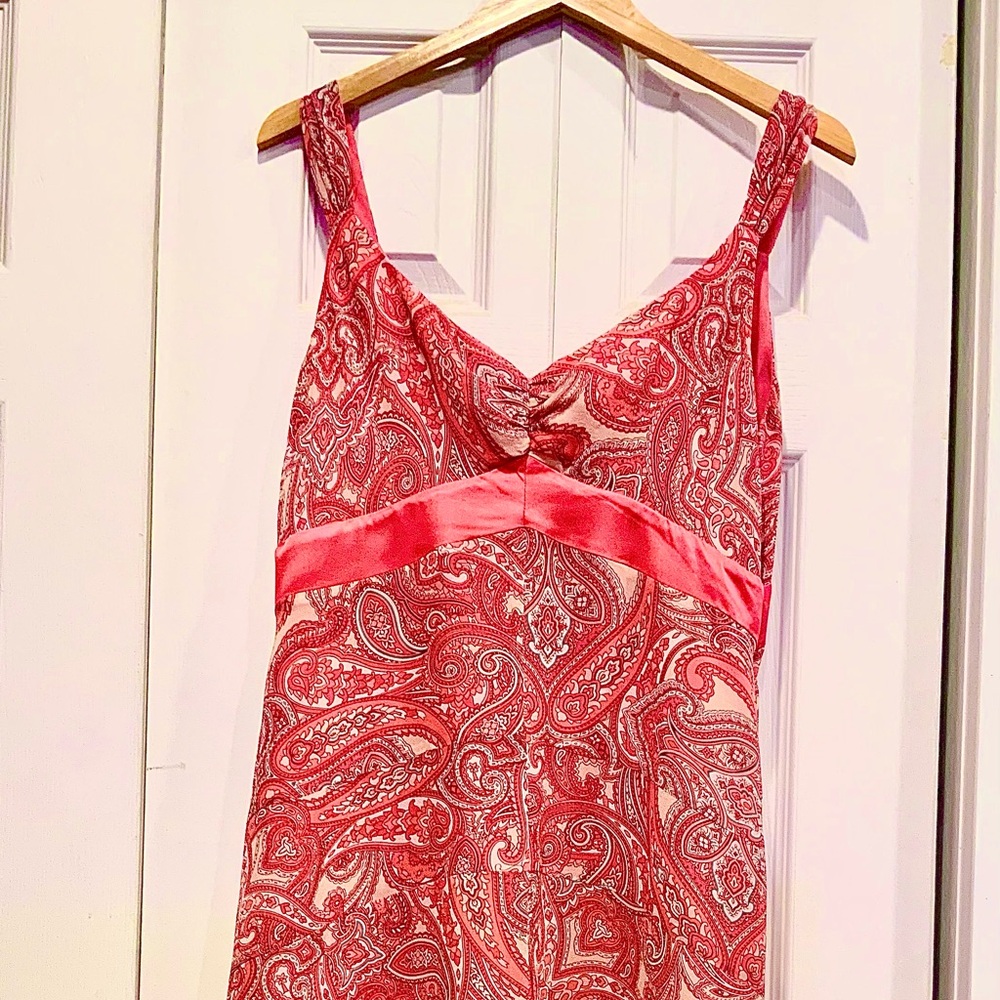 INC International Concepts Pink Paisley Dress
